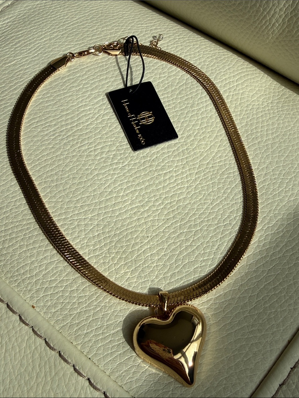 House Of Harlow Heart Pendant Necklace